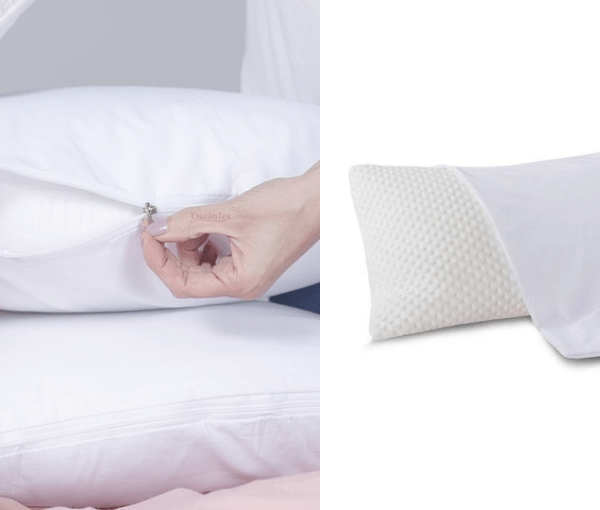 Funda protectora de almohada Tencel