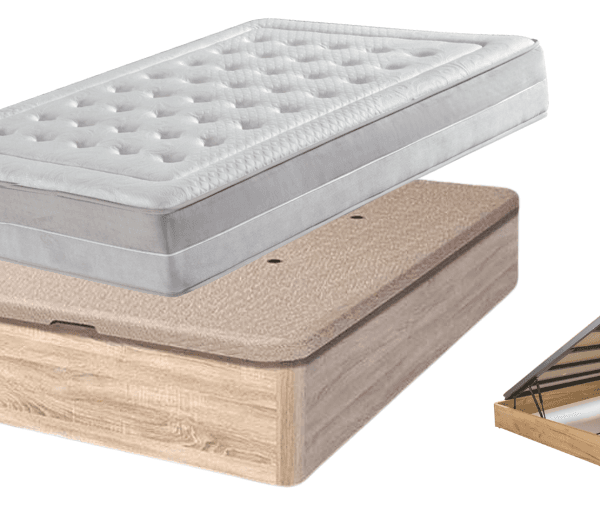 Pack Ahorro Aroa + Canapé Madera Sara Premium Materasso
