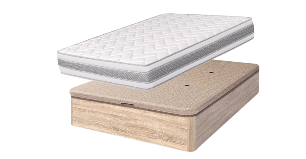 Pack Ahorro Bio Grafeno + Canapé Madera Argenta Materasso