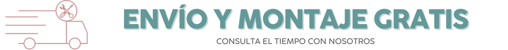 ENVÍO Y MONTAJE GRATIS